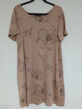 KAULUAE Pink T-shirt Dress